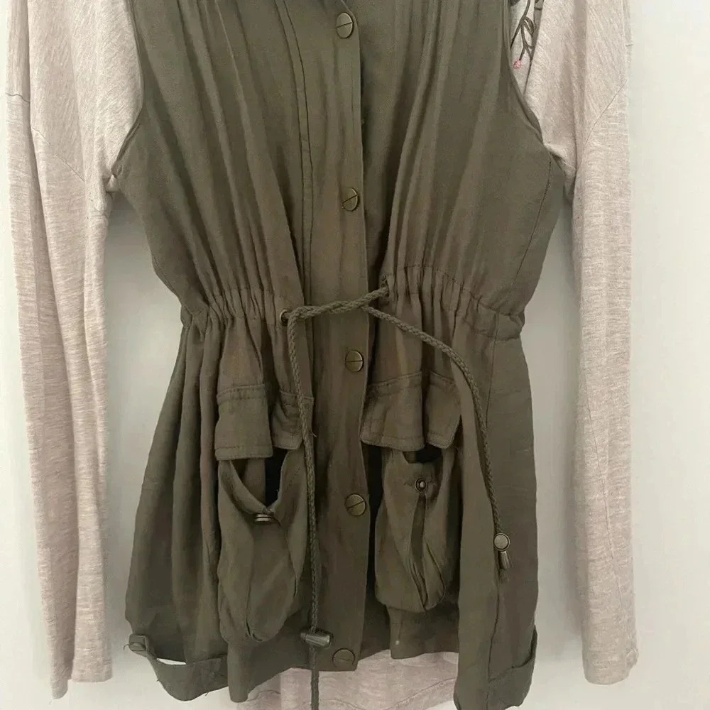 Francescas Miami olive green utility vest - Picture 7 of 9